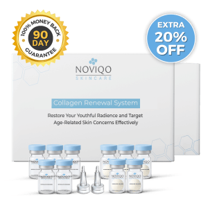 OTP UP3 US 2 box Noviqo™ – Anti-Wrinkle Nano-Silk Collagen Renewal System (2-Month Supply)