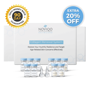 OTP UP3 US 3 boxes Noviqo™ – Anti-Wrinkle Nano-Silk Collagen Renewal System (3+1-Month Supply)