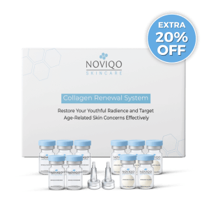 OTP UP4 US 1 box Noviqo™ – Anti-Wrinkle Nano-Silk Collagen Renewal System (2-Month Supply)