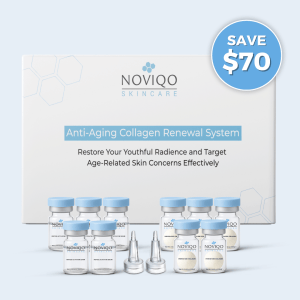 SUB US 1 box Noviqo™ – Anti-Wrinkle Nano-Silk Collagen Renewal System (Delivery every 30 days)