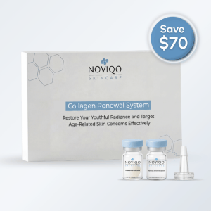 1x - sub Noviqo™ – Anti-Wrinkle Nano-Silk Collagen Renewal System (1-Month Supply)